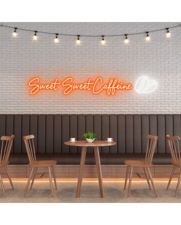 Sweet Sweet Caffeine Celebrate Your Love for Coffee with Neon