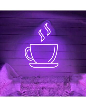 Coffee Cup Brighten Up Your Coffee Time with Neon