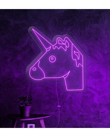 Unicorn Bring Fantasy to Life with Magical Neon