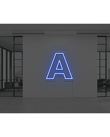 NEON LETTER A