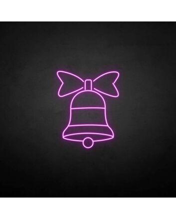 &#39;Marry Christmas Bell&#39; neon sign