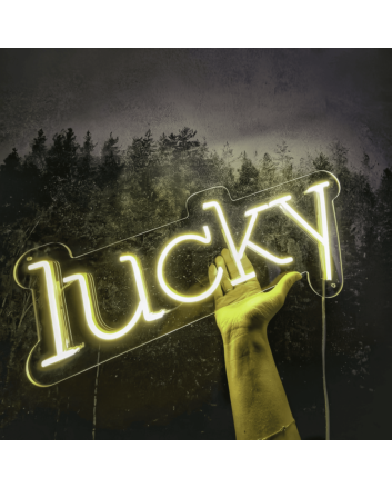 Lucky Neon Sign: Fortunate Charms Illuminated