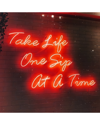 Rosé All Day: Let Your Nights Shine Bright with this Neon Sign!