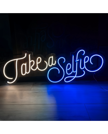 Take a Selfie Neon Sign: Capture the Moment with Style and Flair