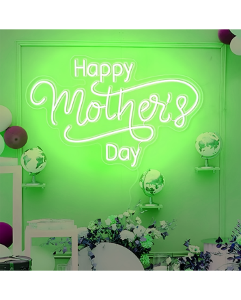 Happy Mother&#039;s Day: Illuminate Your Space with Neon Love