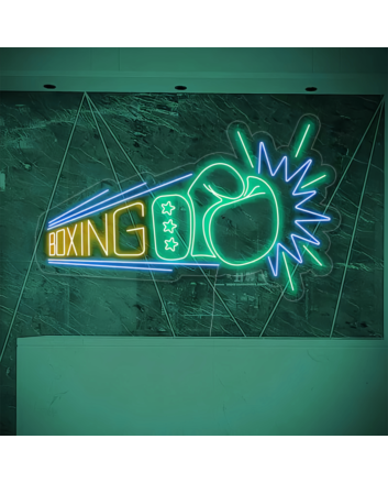 Customize Boxing Glove: Add Neon Sportiness to Your Space
