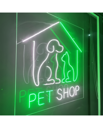 Customize Pet Shop: Add a Touch of Neon Love to Your Space