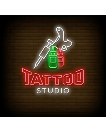 Customize Tattoo Studio: Illuminate Your Space with Neon Art