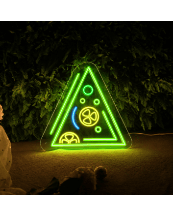 Pizza Slice: Illuminate Your Space with Neon Flavor