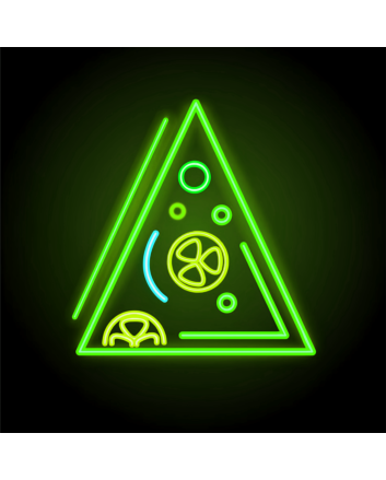 Pizza Slice: Illuminate Your Space with Neon Flavor
