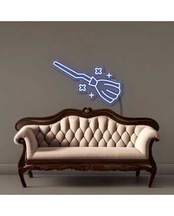 Broom Stick Neon Signs