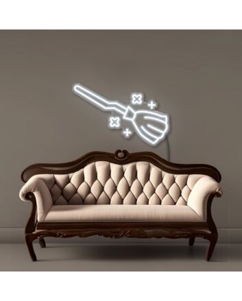 Broom Stick Neon Signs