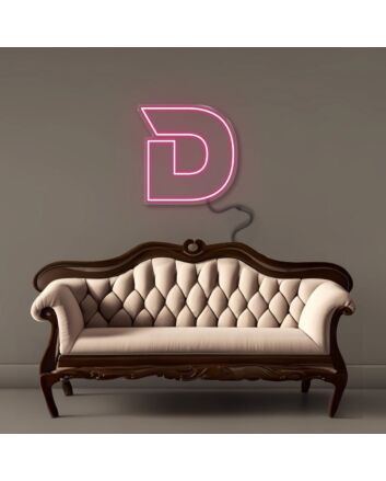 Neon Letter D Neon Signs