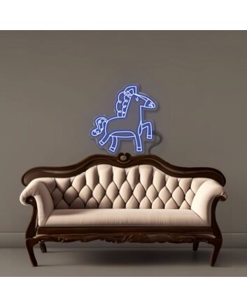Doodle Horse Led Neon Signs