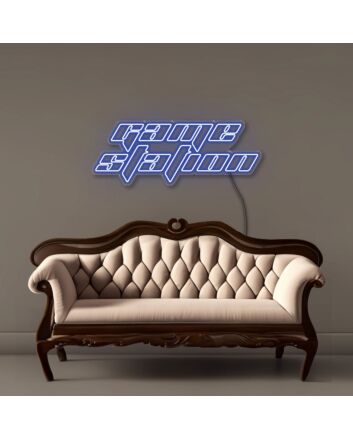 Game Station Led Neon Signs