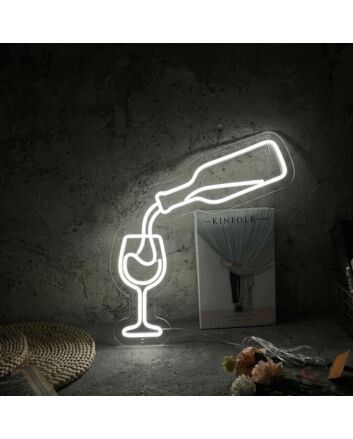 Glass of Wine Led Neon Signs