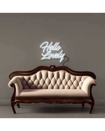 Hello Lovely Neon Signs