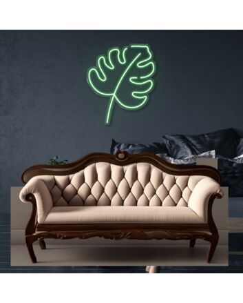 Monstera Leaf Led Neon