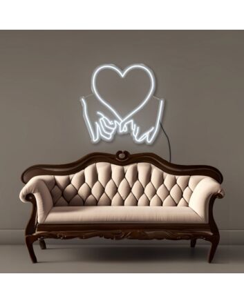 Promise Hands Neon Signs