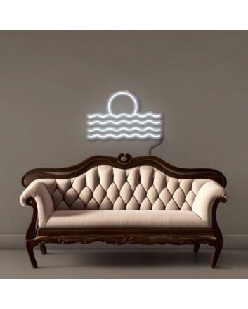 Sun &amp; Waves Neon Signs