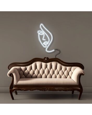 Woman Face2 Neon Signs