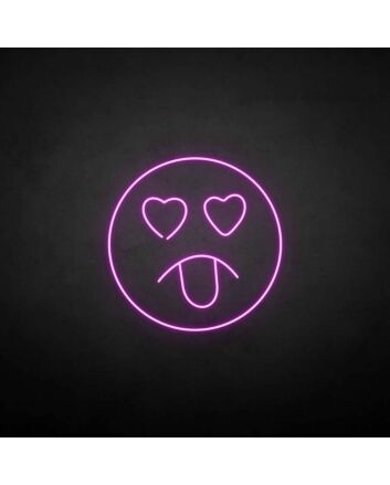 &#39;Stick your tongue out&#39; neon sign