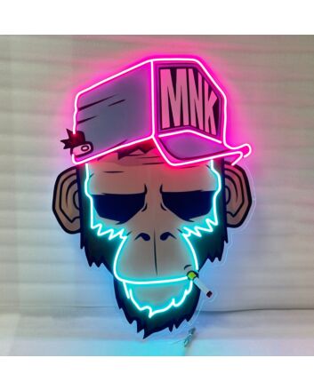 Spoiled Monkey Led Neon Acrylic Artwork