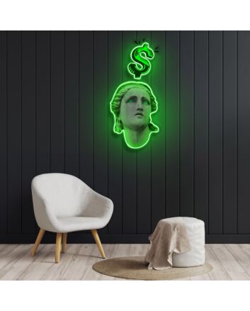 Eyes On The Prize Neon X Acrylic Artwork