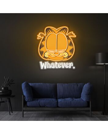 Gf Whatever Neon Sign X Acrylic Artwork