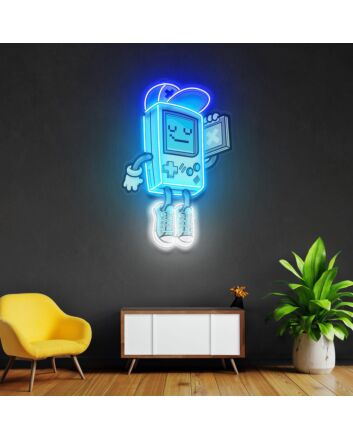 Gameboy Led Neon Acrylic Artwork
