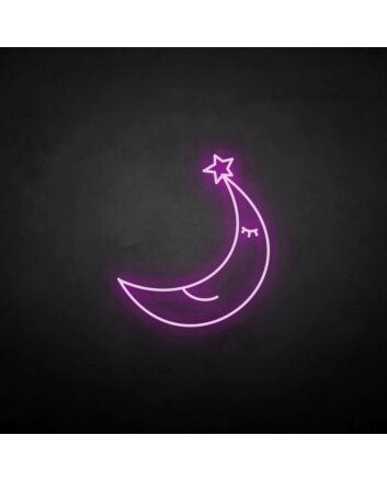 &#39;To the moon&#39; neon sign