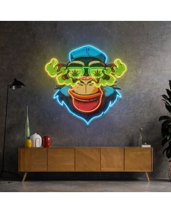 Flamboyant Monkey Led Neon Sign Light Pop Art