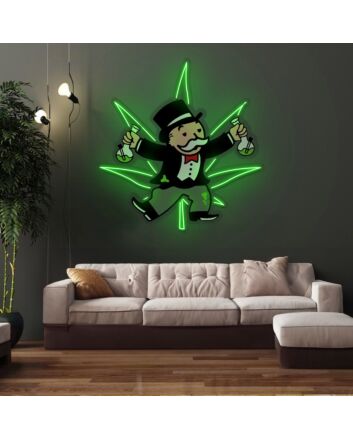 Bongopoly Neon X Acrylic Artwork