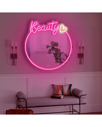 Beauty Glow LED Mirror Neon Light