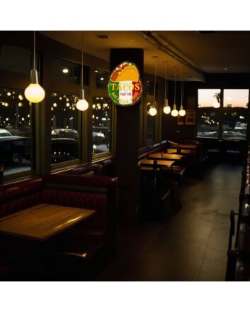 Taco Fiesta Led Neon Sign Light Pop Art