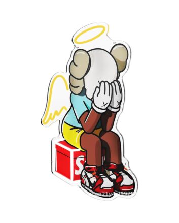 Facepalm Angel Led Neon Sign Light Pop Art