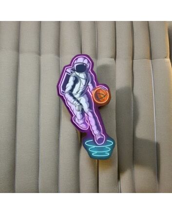 Space Basketball Led Neon Sign Light Pop Art