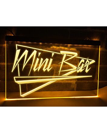 Mini Bar Hanging Neon Sign
