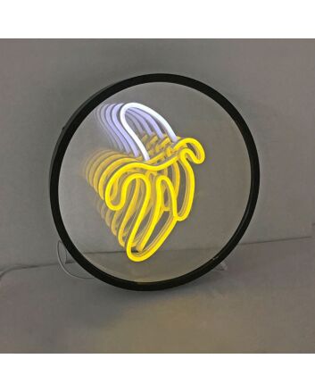 Fun and Playful Banana 3D Mirror Effect