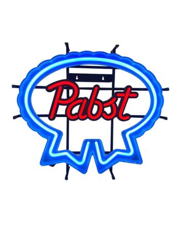 &quot;Pabjt&quot; Bar Iron Frame Neon Sign