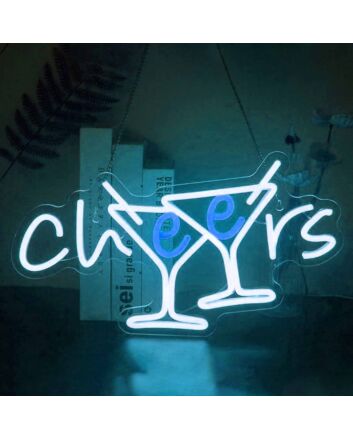 Festive Cheers Neon Sign