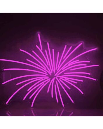 Wedding Fireworks Romantic Decor Neon Light