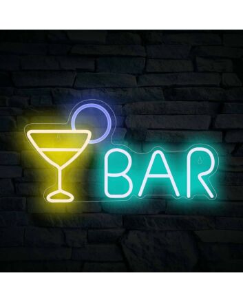 Customize Cocktail Bar Sign Neon Light