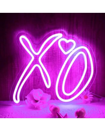Heart XO Neon Sign