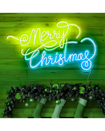 Merry Christmas Neon Sign