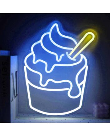 Sweet Cone Ice Cream Neon Sign