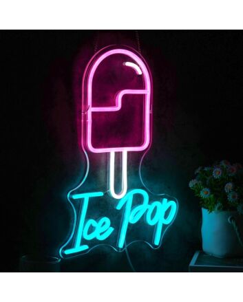 Customize Refreshing Ice Pop Neon Sign