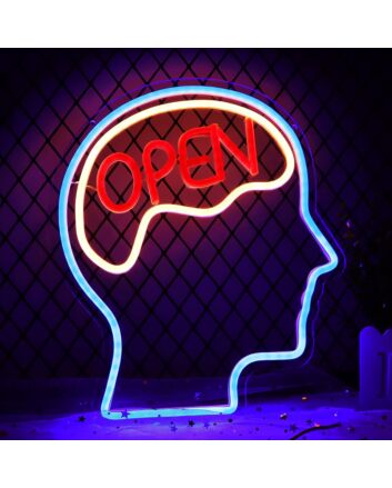 Customize OPEN Expand Your Mind Neon Sign