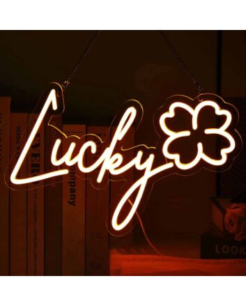 Lucky Clover Neon Sign