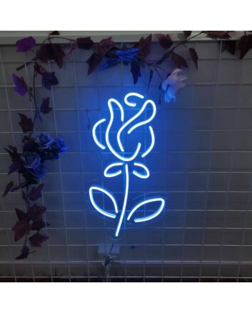 Blooming Rose Neon Sign